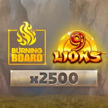9 Lions™ Burning Board™ screenshot